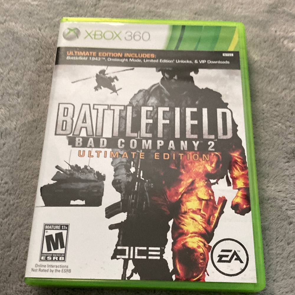 Xbox360 Battlefield Bad Company 2 ultimate edition